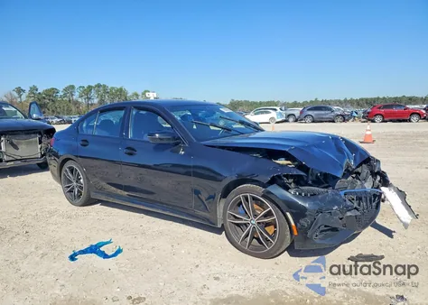 2021 BMW 330E из США, поврежденный, VIN WBA5P7C04MFK24328